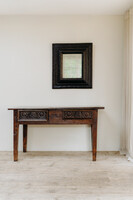 18th century Spanish walnut table/desk ...