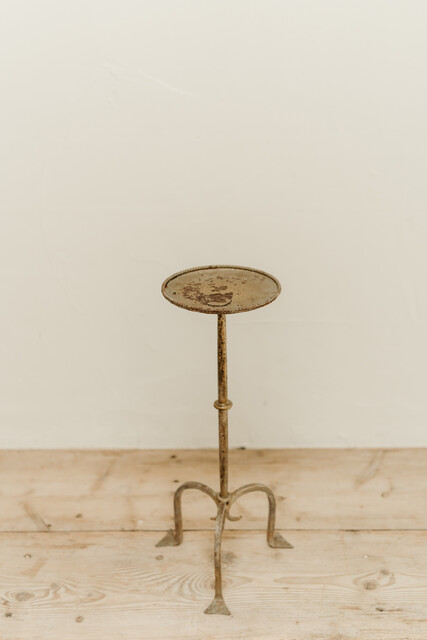 1970's brass Martini table ... 