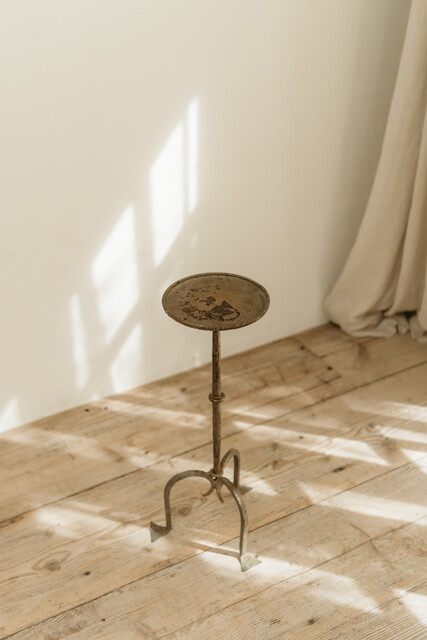 1970's brass Martini table ... 