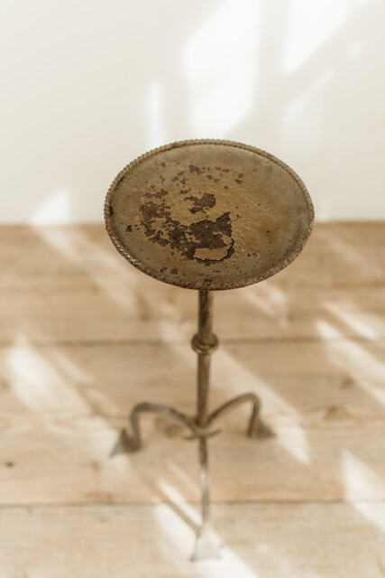 1970's brass Martini table ... 