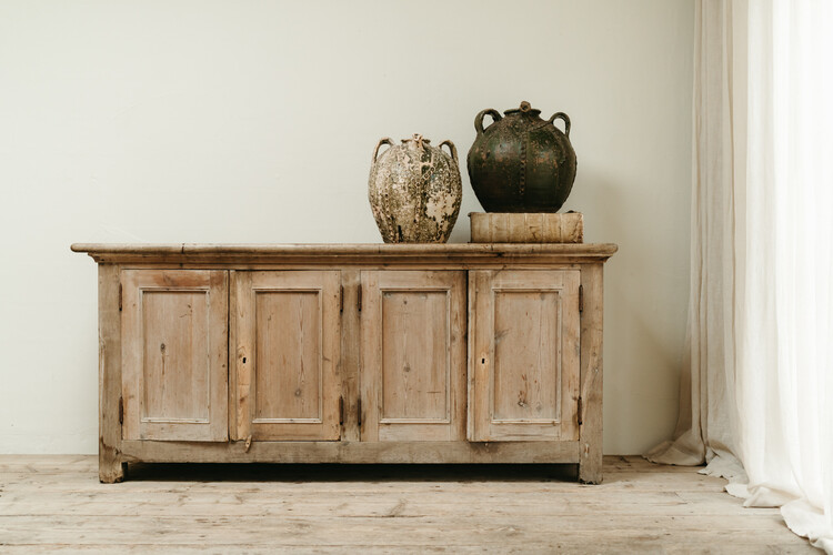 19th century Spanish chestnut enfilade ...