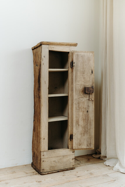 dugout treetrunk cabinet, chestnut/walnut ... 