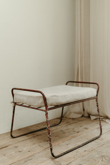 French iron stool ...