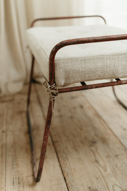 French iron stool ...