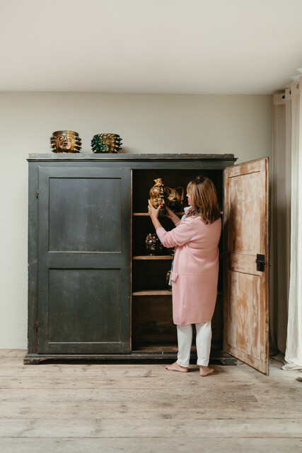 Italian poplarwood cabinet ... 