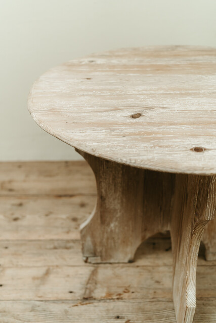 occasional architectural pine table ...