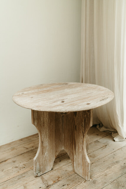 occasional architectural pine table ...