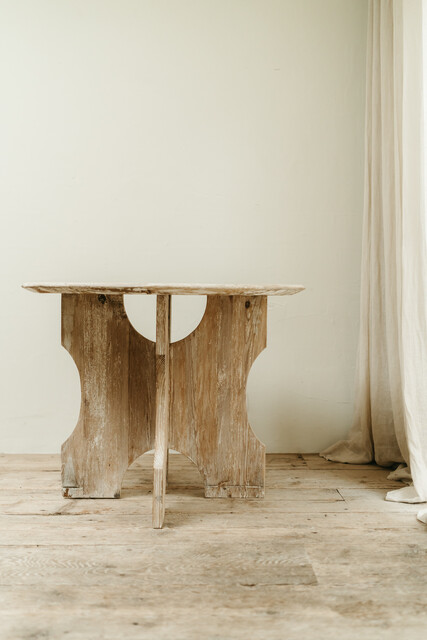 occasional architectural pine table ...