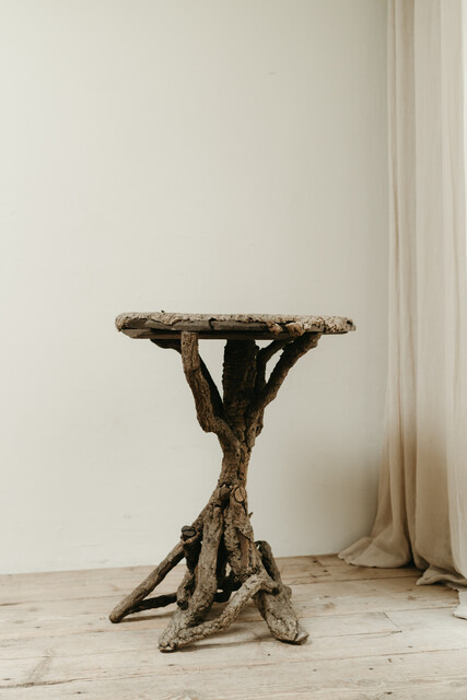 quirky cork on oak occasional table ...