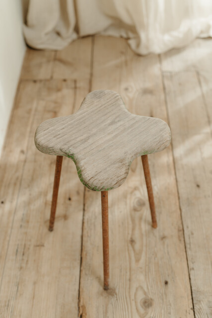 small quirky industrial stool ... 