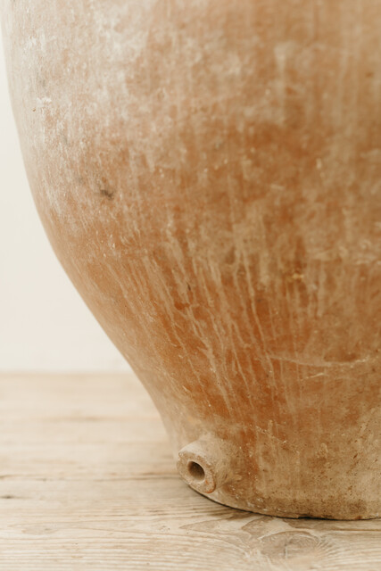 Spanish terra cotta urn .. to use indoors or outdoors ...