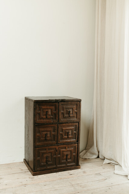 Spanish walnut chest of drawers ...