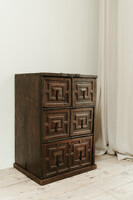 Spanish walnut chest of drawers ...