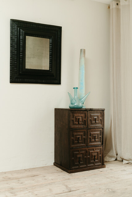 Spanish walnut chest of drawers ...