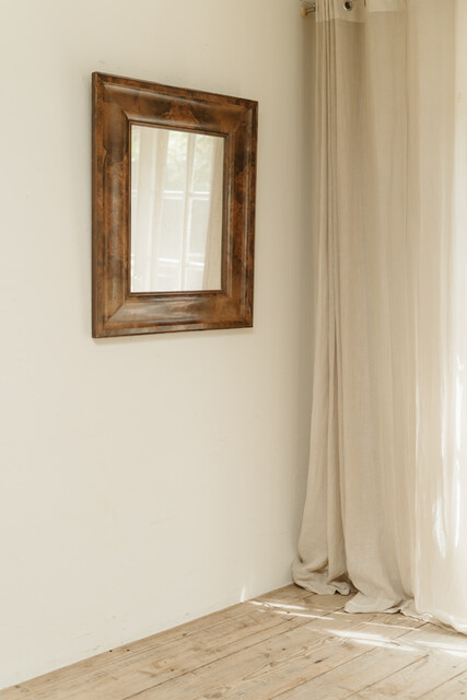 Spanish walnut mirror ... 