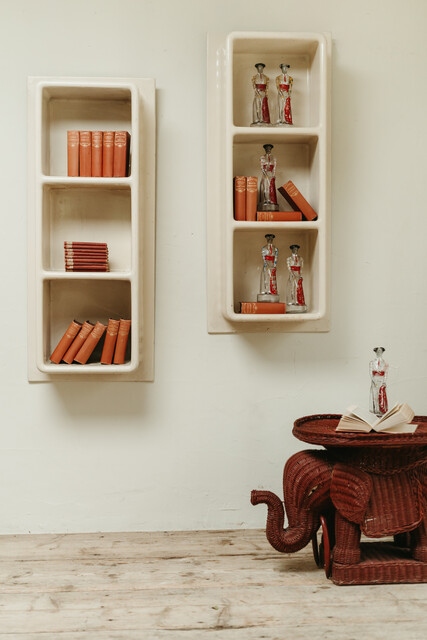 vintage bookcases ... 