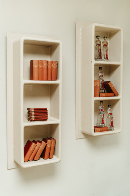 vintage bookcases ... 