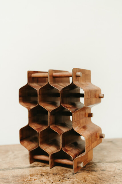 vintage winerack, Torsten Johansson, 1960's 