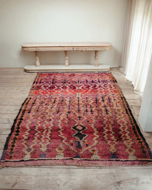 warm colored xl berber rug ...