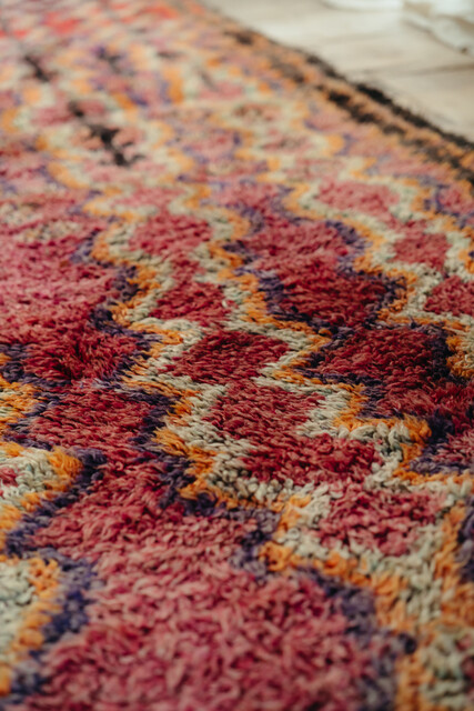 warm colored xl berber rug ...