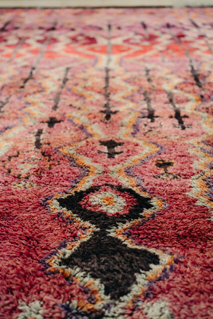 warm colored xl berber rug ...