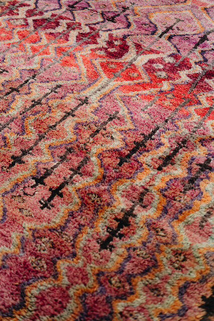 warm colored xl berber rug ...