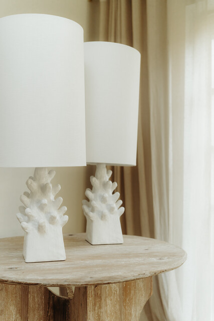 white ceramic table lamps ... 