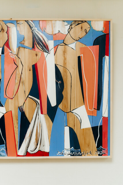 xl neocubist/neomodernist painting ...