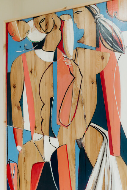 xl neocubist/neomodernist painting ...