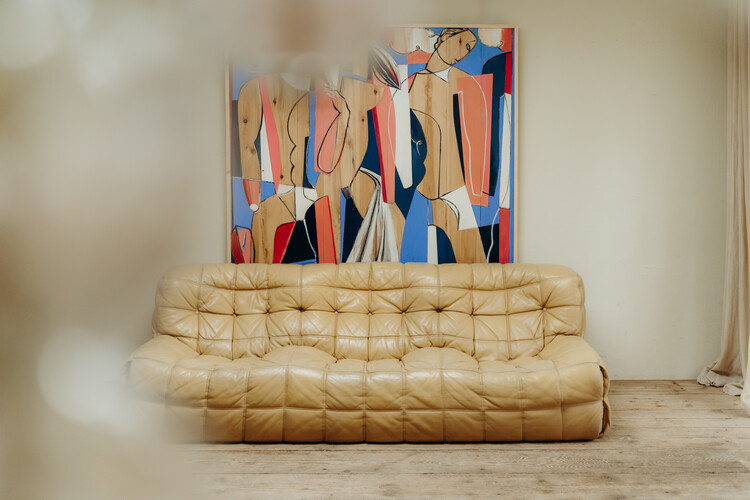 xl neocubist/neomodernist painting ...