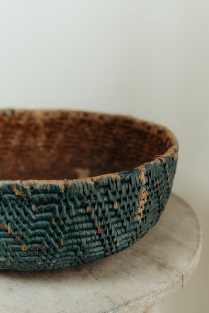 xl Swedish wicker bowl ... 