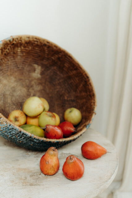 xl Swedish wicker bowl ... 